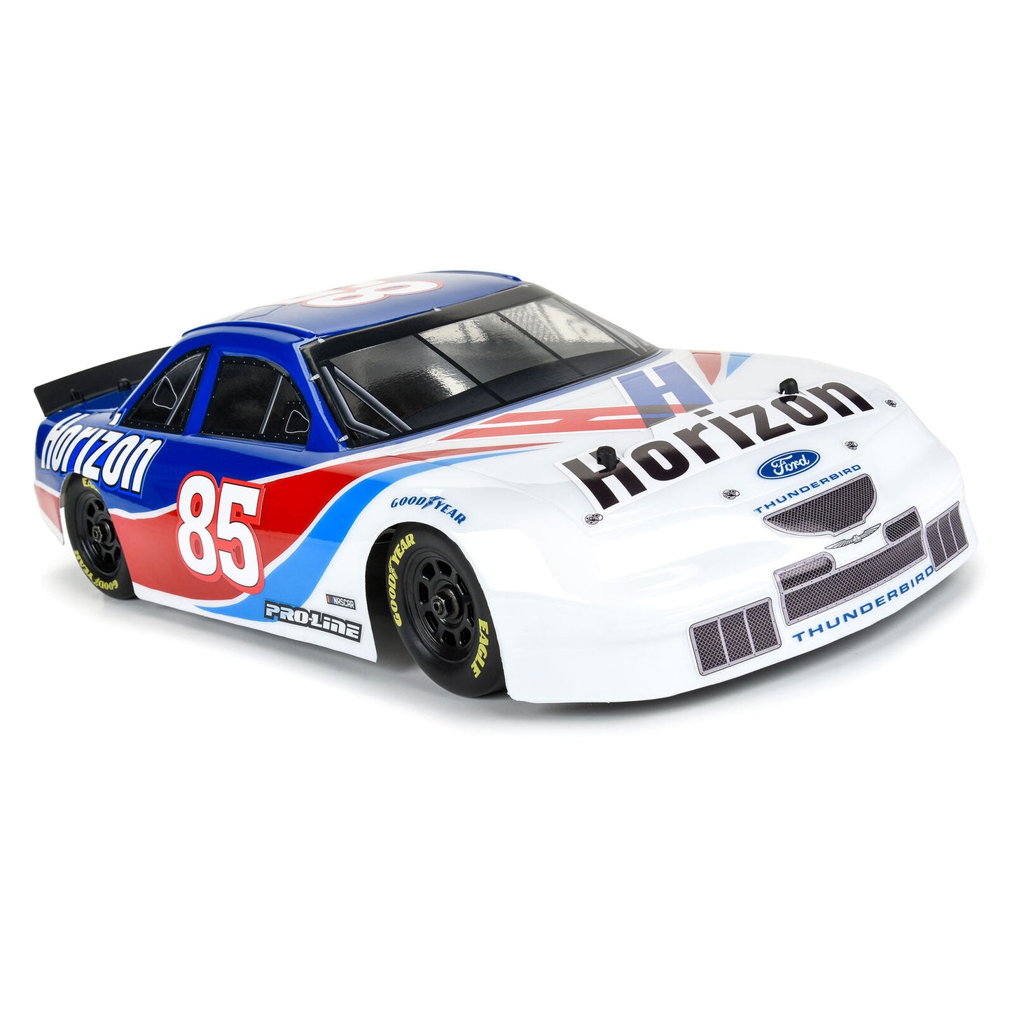 1/12 Pre-Cut 1996 Ford Thunderbird Clear Body: Losi NASCAR GROM, PRO371017