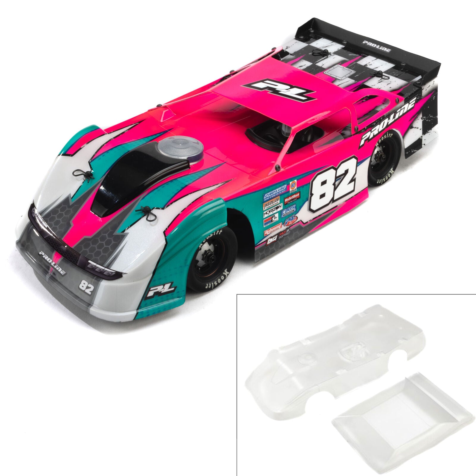 Pro-Line Racing 1/12 Pre-Cut Dirt Late Model Tombstone Hi