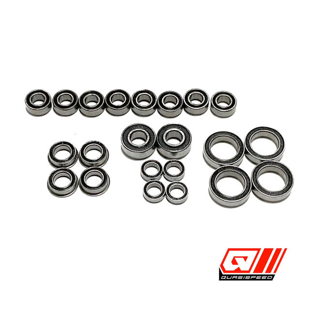 Complete Rubber Tire Steel Bearing Set, QS-4128