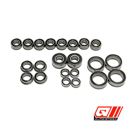 Complete Rubber Tire Steel Bearing Set, QS-4128