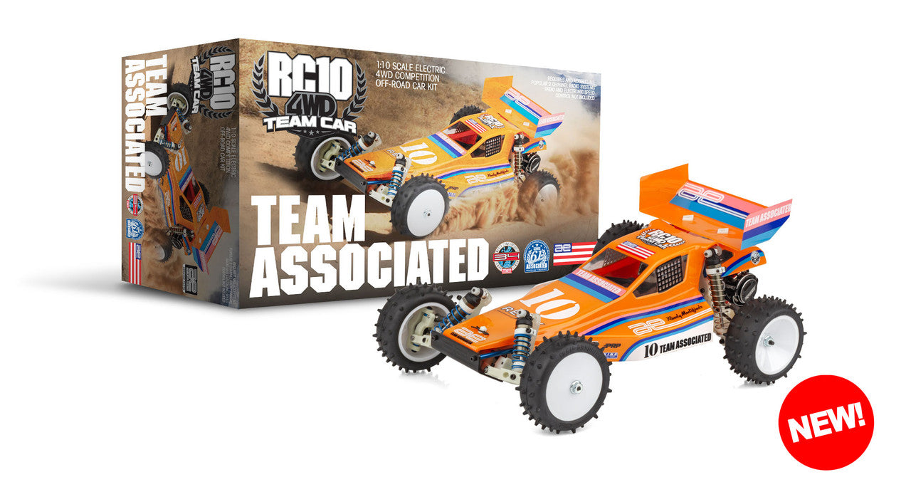 Team Associated RC10 4WD Team Car Kit, ASC-6046 – Go Fast Hobbies