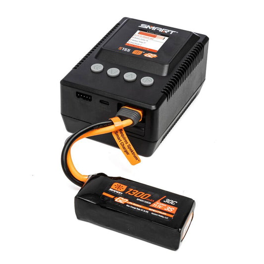 Spektrum RC S155 55W AC G2 Smart Battery Charger, SPMXC2050