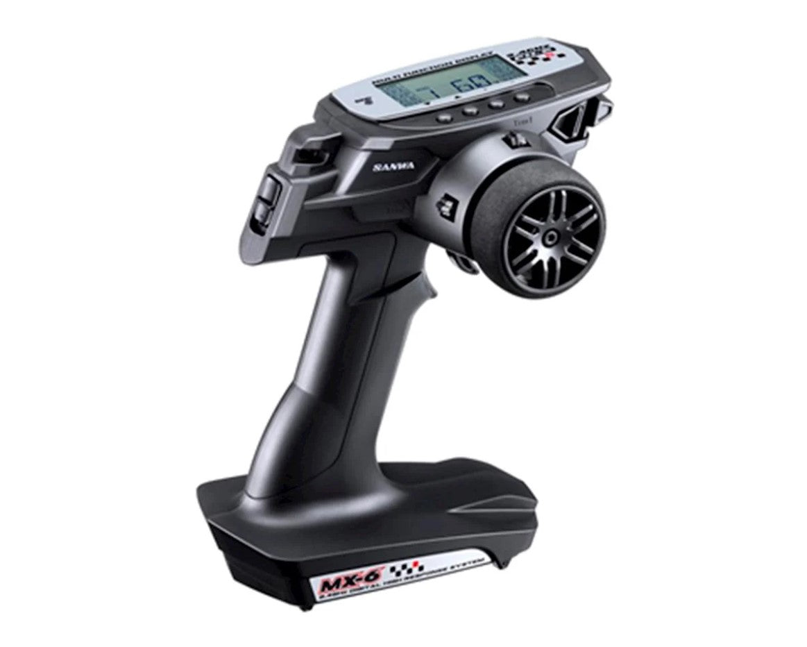 Sanwa / Airtronics MX-6 FH-E 3-Channel 2.4GHz Radio System w/ RX-391W 3-Channel Receiver