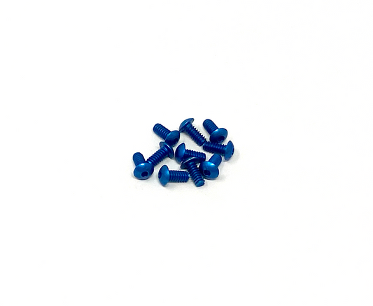 4-40 x 1 /4 Button Head Socket Screws - Aluminum