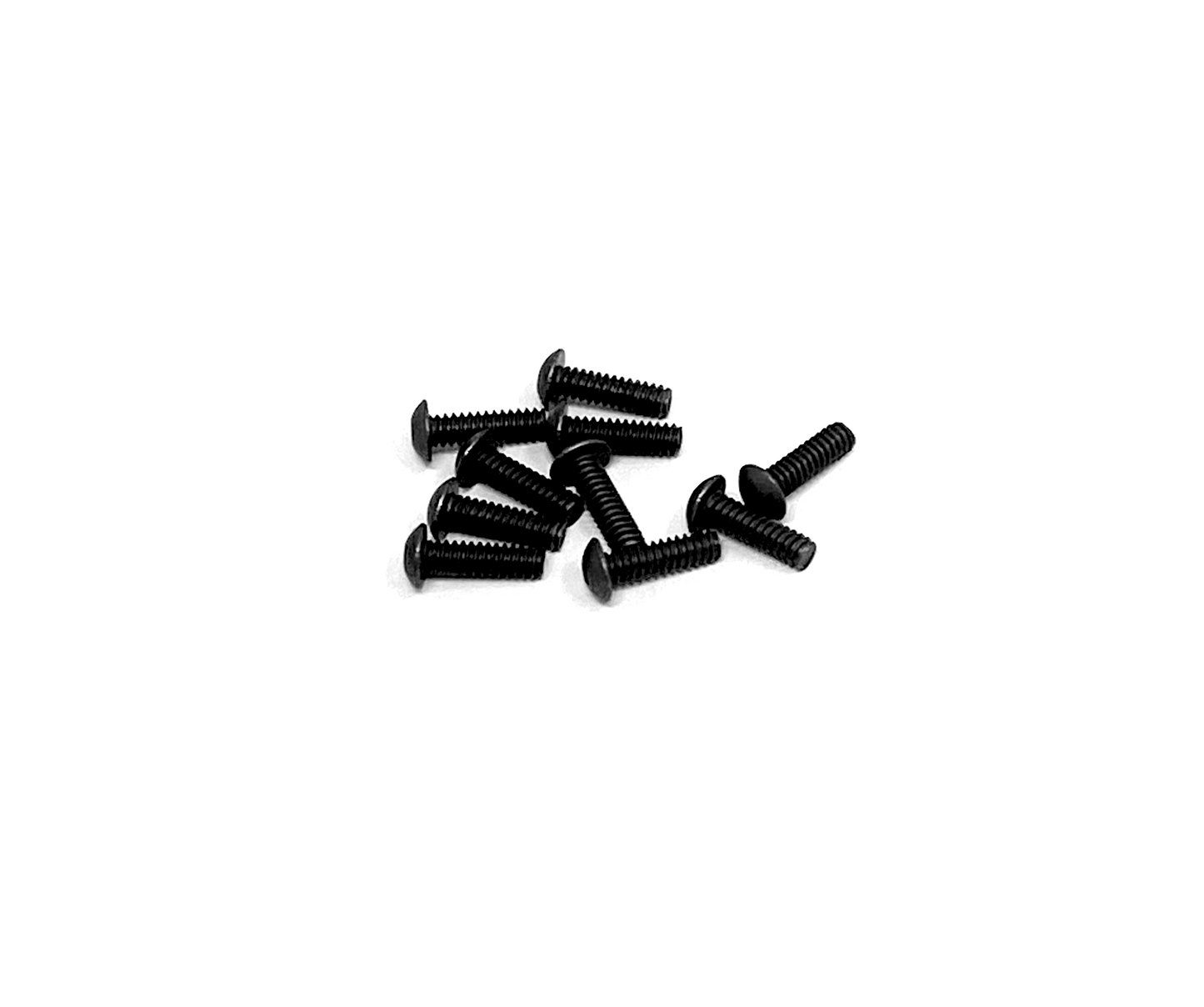 4-40 x 3/8 Button Head Socket Screws - Aluminum