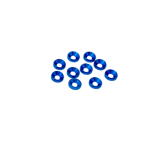 3mm Countersunk Flat Washer - Aluminum