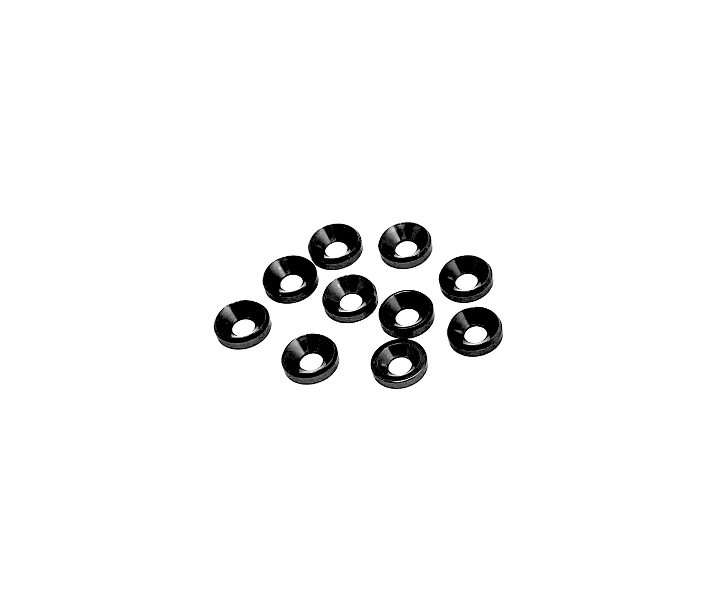 3mm Countersunk Flat Washer - Aluminum