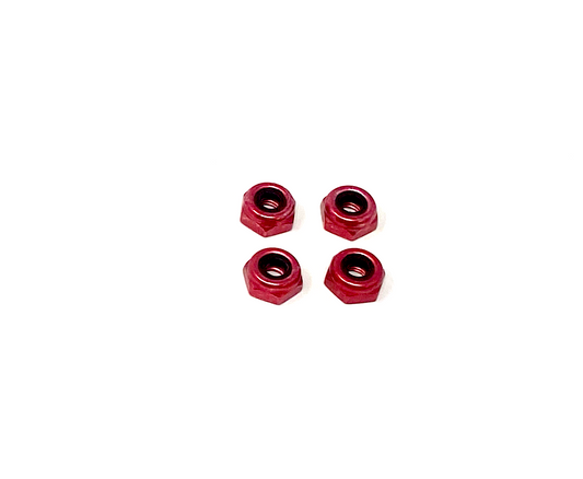 8-32 Hex Lock Nut Low Profile - Aluminum