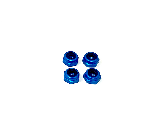 8-32 Hex Lock Nut Low Profile - Aluminum
