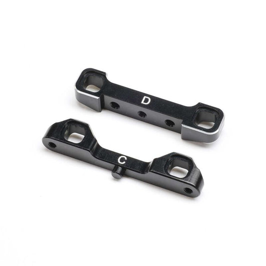 TLR-1055 Adjustable Pivot Set C & D, Black: 22S Sprint (TLR / Team Losi)