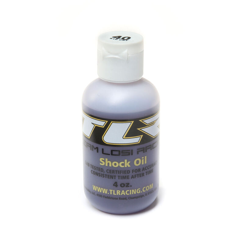 Team Losi Racing Silicone Shock Oil Fluid 4oz. Bottle