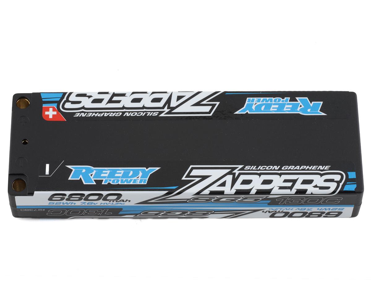 Reedy Zappers HV SG5 2S Low Profile 130C LiPo Battery (7.6V/6800mAh) w/5mm Bullets, ASC-27380