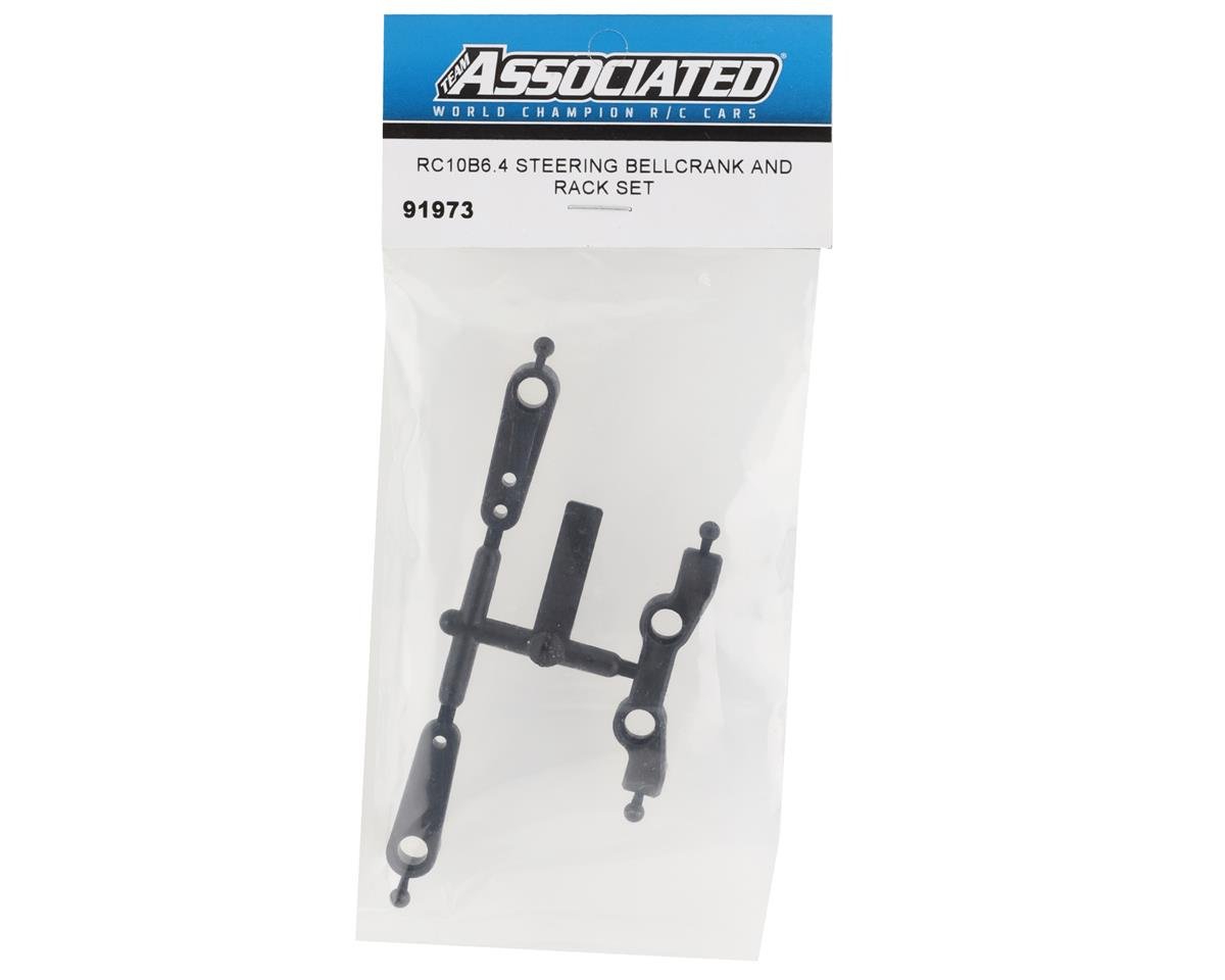 RC10B6/RC10B7 Steering Bell Crank & Rack Set, ASC-91973