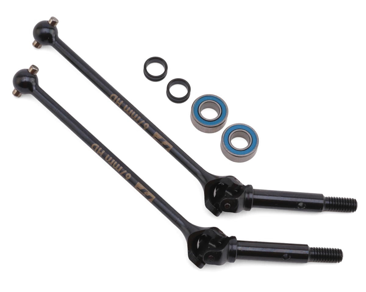 RC10B7 Factory Team Steel Universal Driveshafts Set (67mm), ASC
