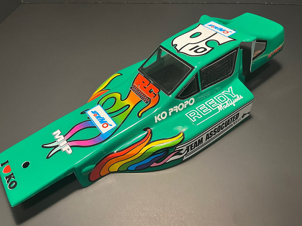 Protech II Body & Wing - Vintage Team Associated Protech II Aftermarket Body Set, BKR0008