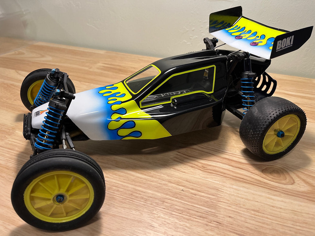 Team Losi XX X-Celerator Body - Vintage Team Losi XX Aftermarket Body Set, BKR0085