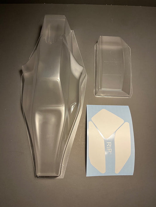Protoform Team Losi XX-CR Ripper Body / Wing - Vintage Team Losi XXCR Aftermarket Body Set, BKR0102