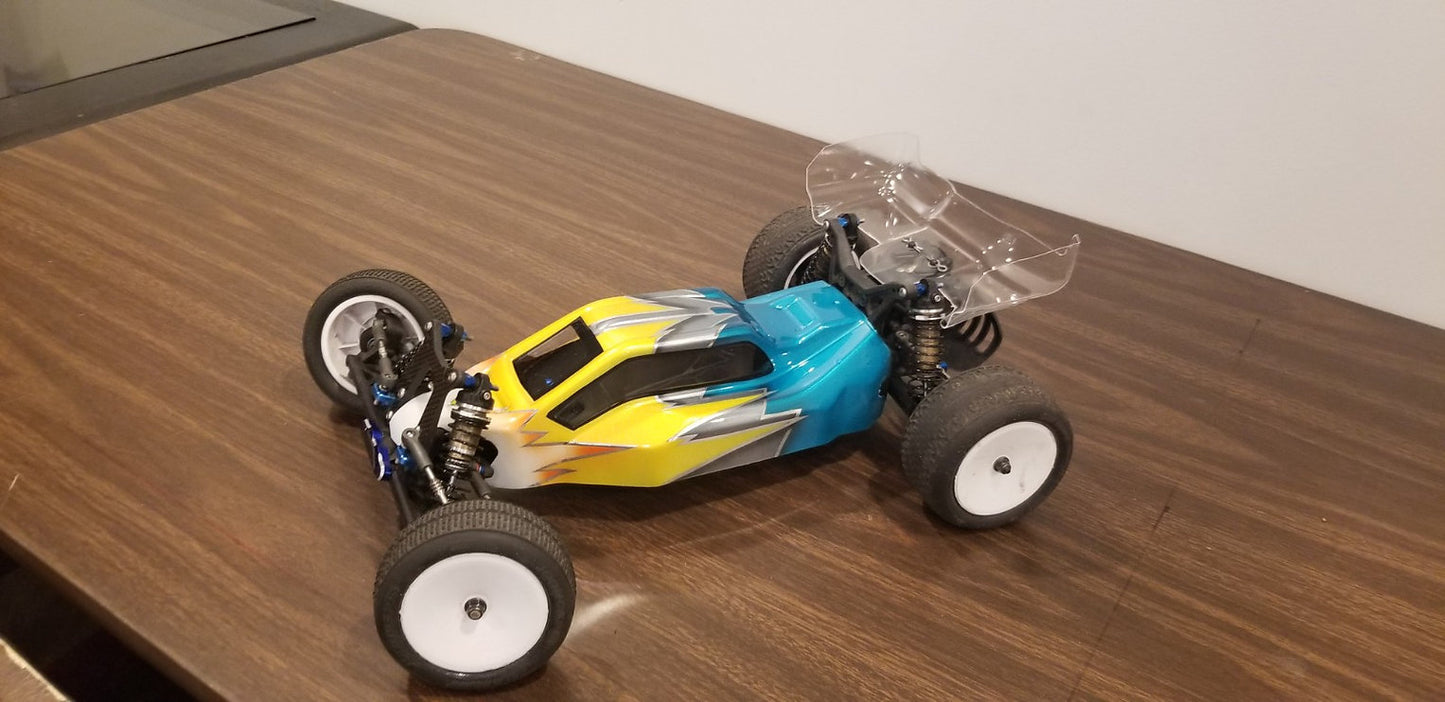 RC10 B5 Body & Wing - Vintage Team Associated Aftermarket Body Set, BKR0088