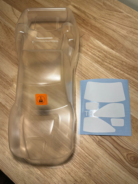 RC10 T4 Interceptor Truck Body - Vintage Team Associated RC10T4 Aftermarket Body Set, BKR0083