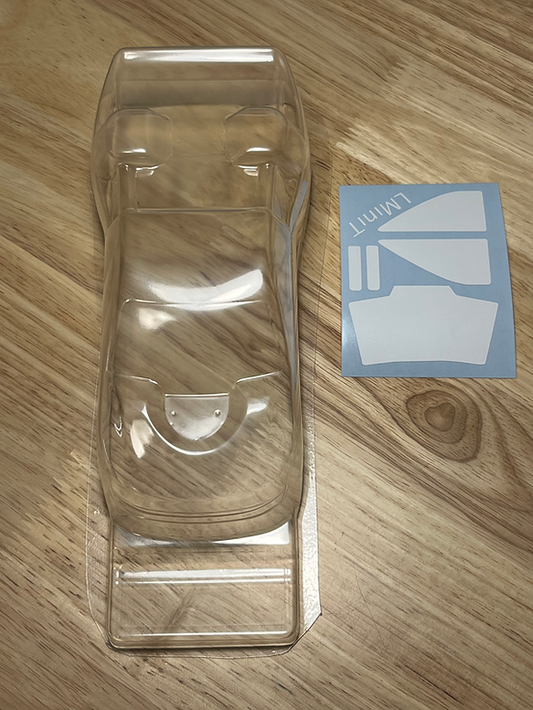 Team Losi Mini-T 1/18 Truck Body - Vintage Team Losi MiniT Aftermarket Body Set, BKR0028