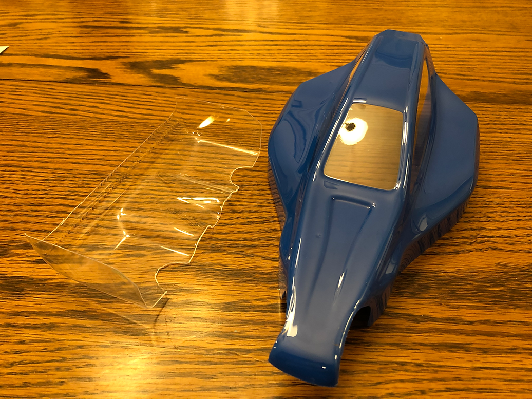 Proline B4 Crowd Pleazer - Vintage Team Associated Aftermarket Body Set, BKR0022