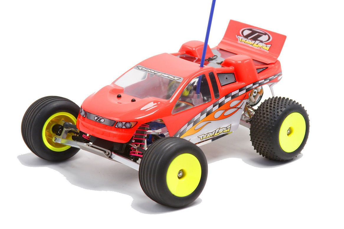 Team Losi Mini-T 1/18 Truck Body - Vintage Team Losi MiniT Aftermarket Body Set, BKR0028
