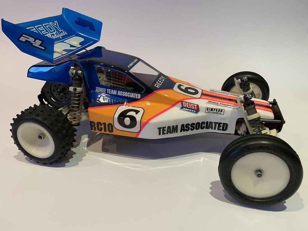 Viper Body & Wing - Vintage Team Associated Viper Aftermarket Body Set, BKR0009