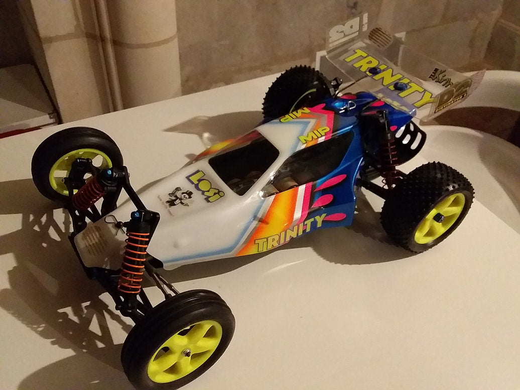 Protoform Team Losi XX-CR Ripper Body / Wing - Vintage Team Losi XXCR Aftermarket Body Set, BKR0102