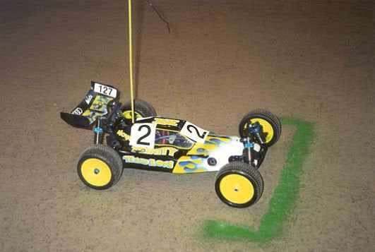 Team Losi XX4 Body/Wing 8044 - Vintage Team Losi XX4 Aftermarket Body Set, BKR0159