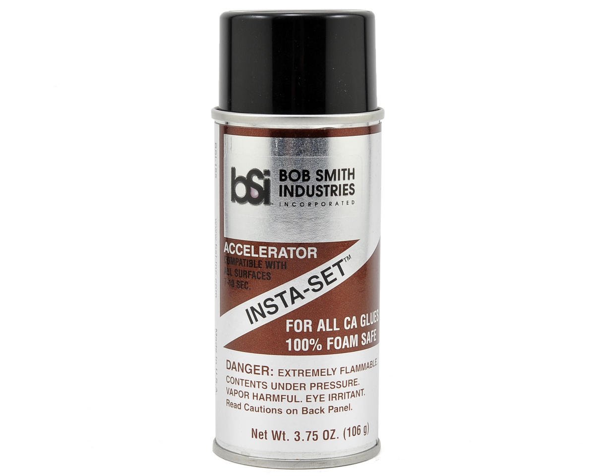 Bob Smith Industries INSTA-SET Foam Safe Accelerator Aerosol Spray (3.75oz), BSI155