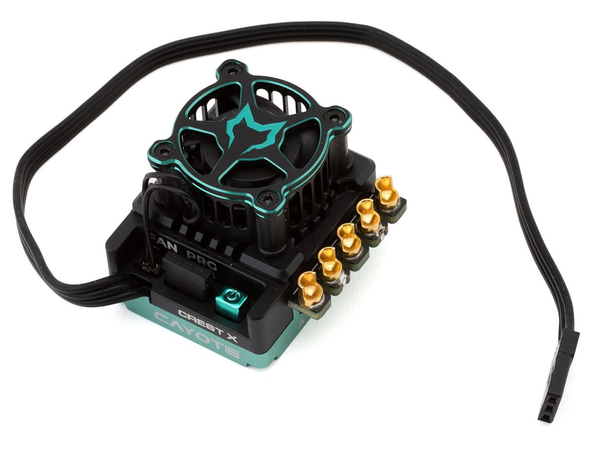 Cayote Crest X 1/10 160A Sensored Brushless Mod Competition ESC, CYEA11001