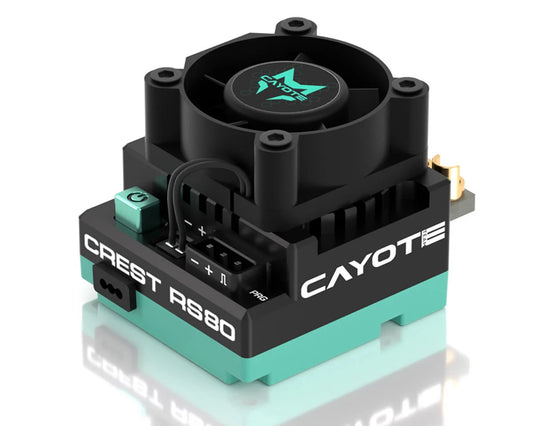 Cayote Crest RS80 1/10 Stock 80A Sensored Brushless Competition ESC, CYEA11003