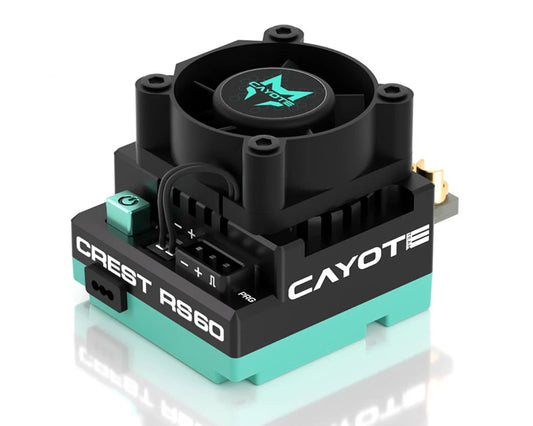 Cayote Crest RS60 1/10 Stock 60A Sensored Brushless Competition ESC, CYEA11004
