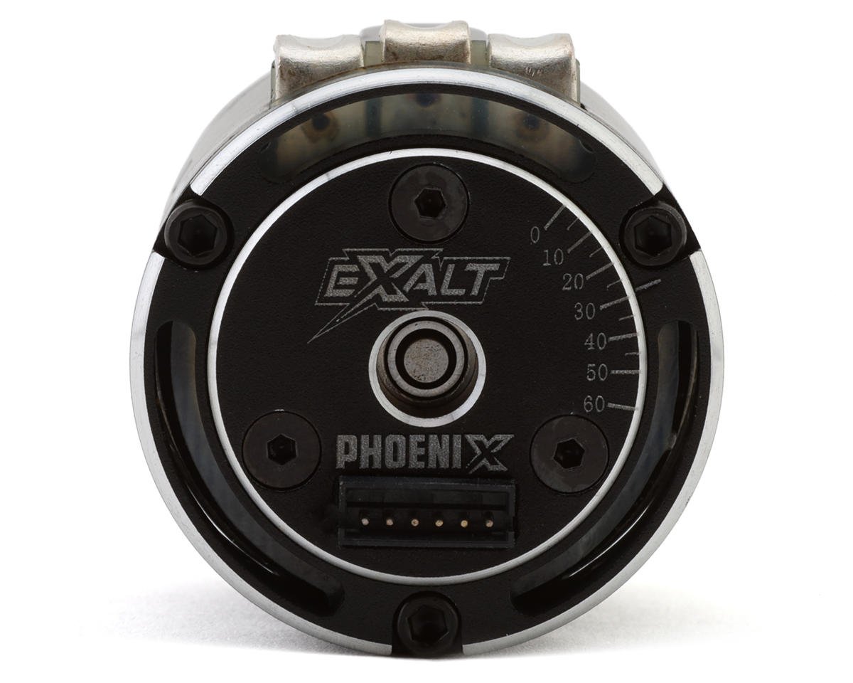 Team Exalt Phoenix Silver Spec Brushless 2S Motor (17.5T), EXA01175SS