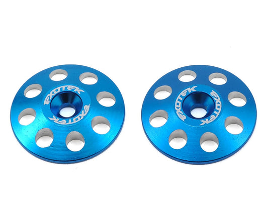 Exotek 22mm 1/8 XL Aluminum Wing Buttons (2), EXO1665