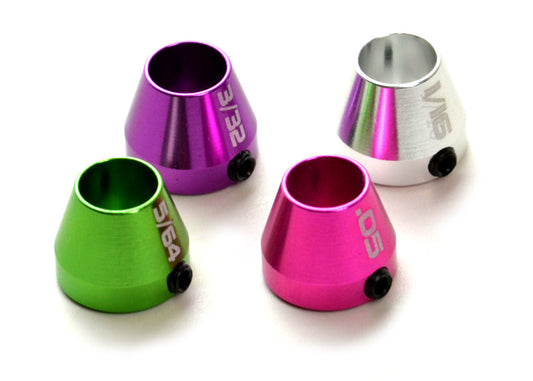 Collar Set, SAE, .05, 1/16, 5/64, 3/32, for MIP Hex Wrenches, EXO1836