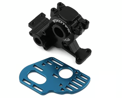 Exotek DR10M Aluminum 3 Gear Gearbox w/Motor Plate, EXO2123
