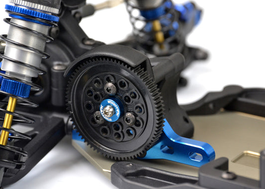 Exotek B7 Locked Spur Mount Set w/Titanium Bolt, for the Stock B7 Shaft, EXO2227