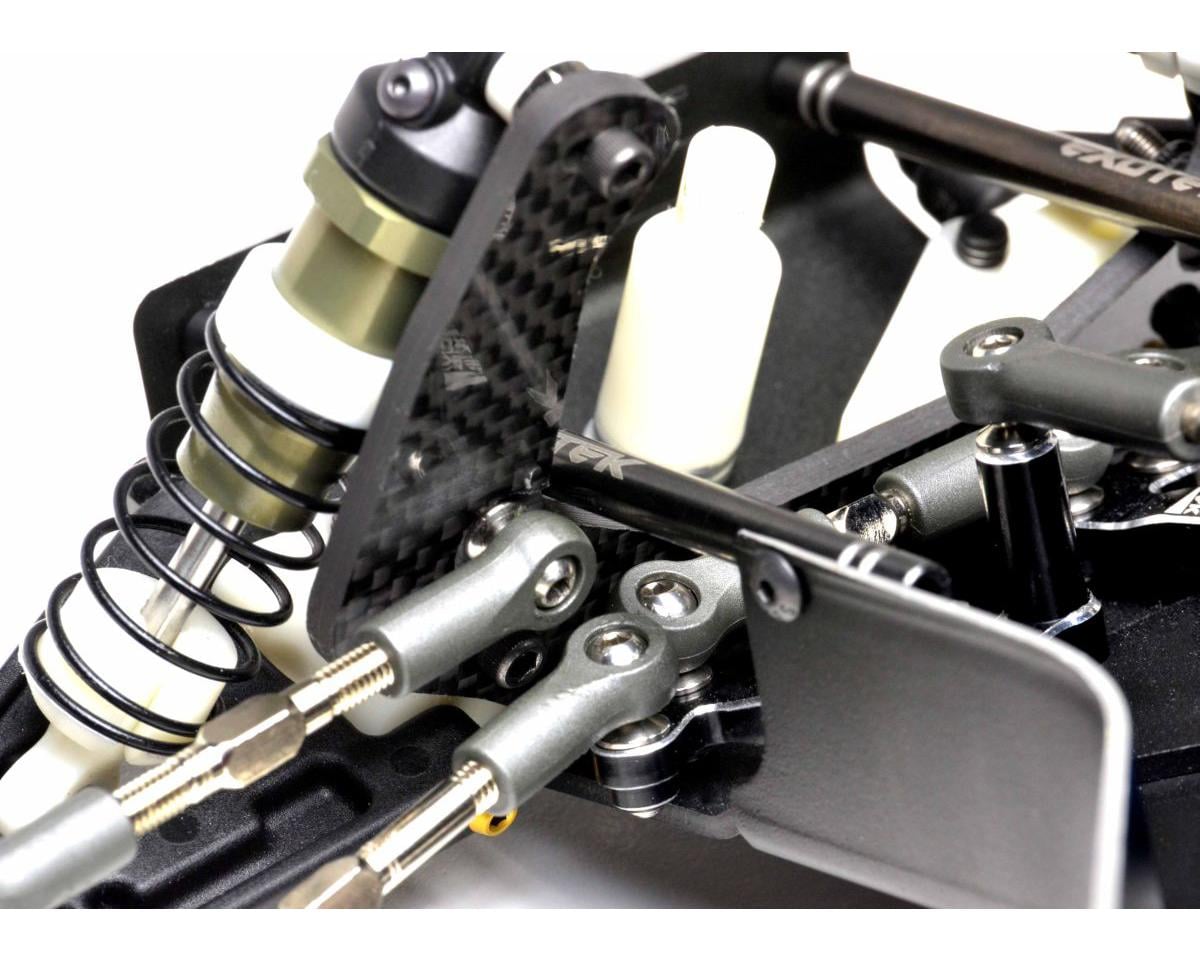 RC10 HD Carbon Fiber Front Shock Tower (Small Bore Shocks), EXO2398