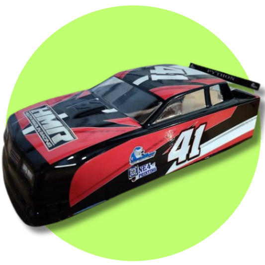 Shark RC 1RC Monte Python Street Stock Body, clear