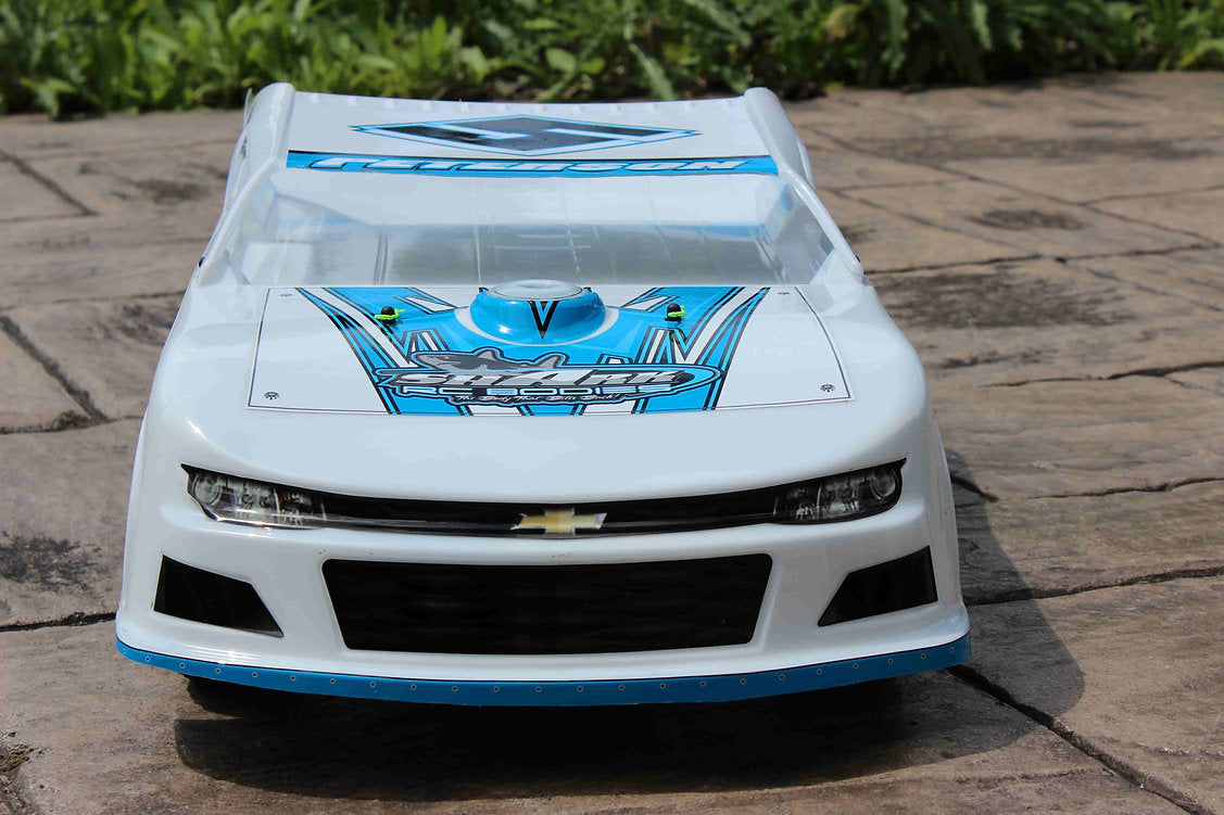 Shark RC Code Red SC/Slash Camaro Street Stock Body, clear