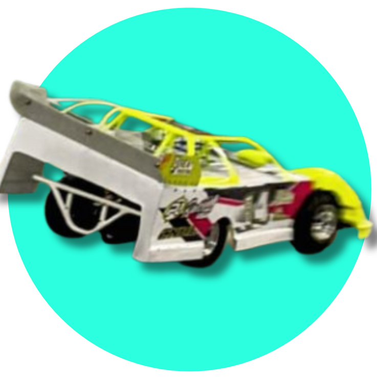 Shark RC The Twister SC Body, shorty spoiler, clear