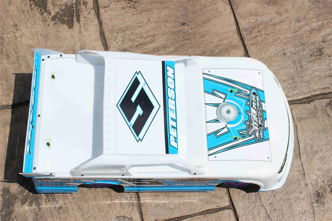 Shark RC Code Red SC/Slash Camaro Street Stock Body, clear
