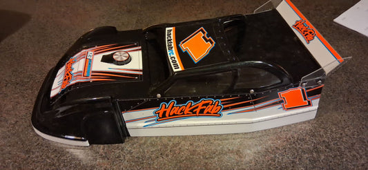 Shark RC Losi Nascar Slammer Latemodel Body, clear