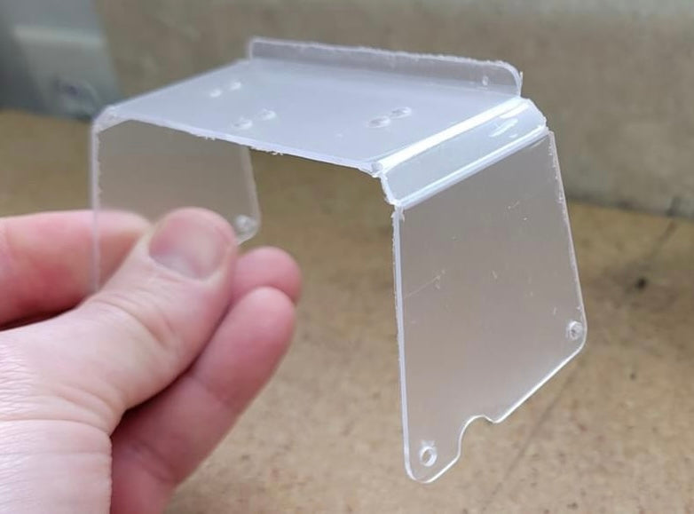 Sippel GFRP Sprint Car Front Wing Mounts