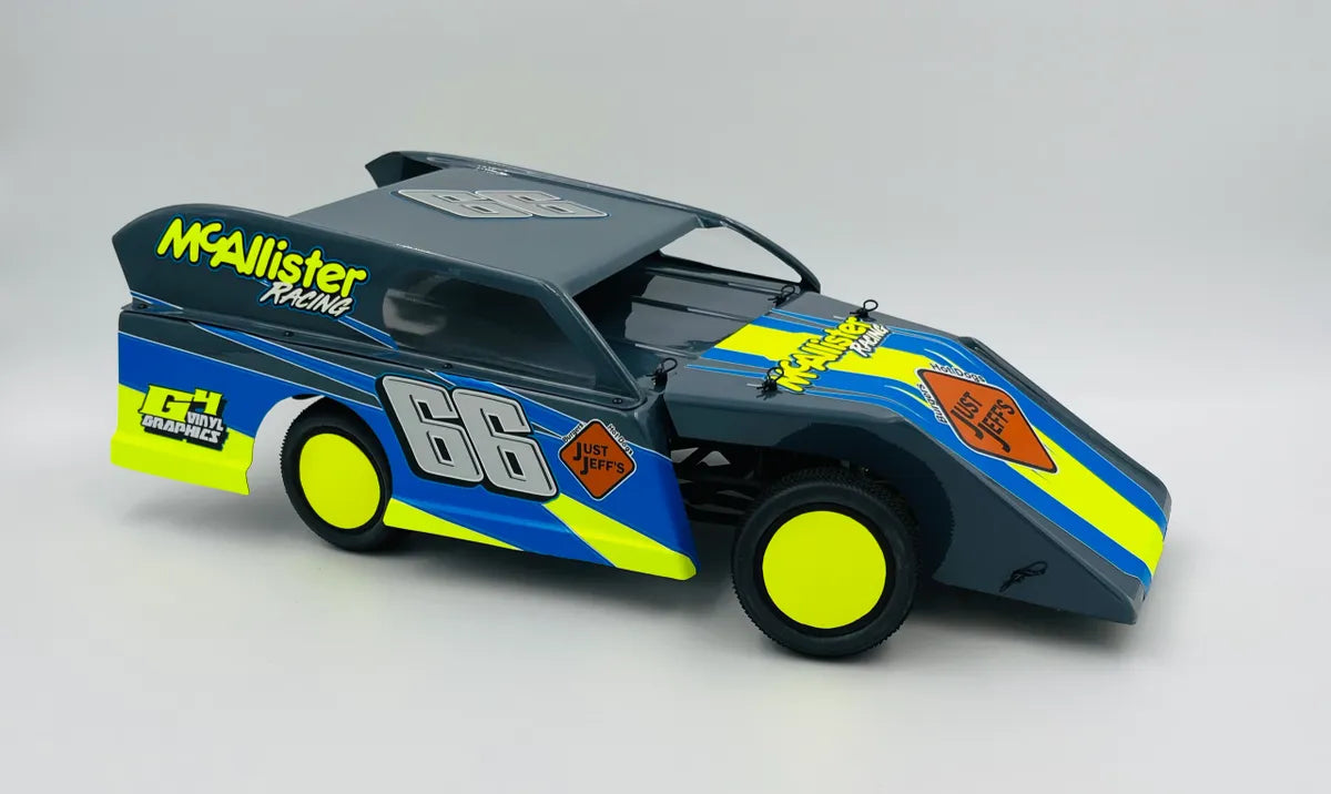 McAllister Racing High Side Tickler 2.0 MidWest Modified Body, MCA-325