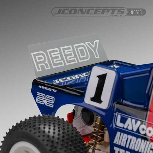 RC10T Rear Spoiler, Rear Mount Configuration, Fits RC10T Body Lineage , JCO-0510