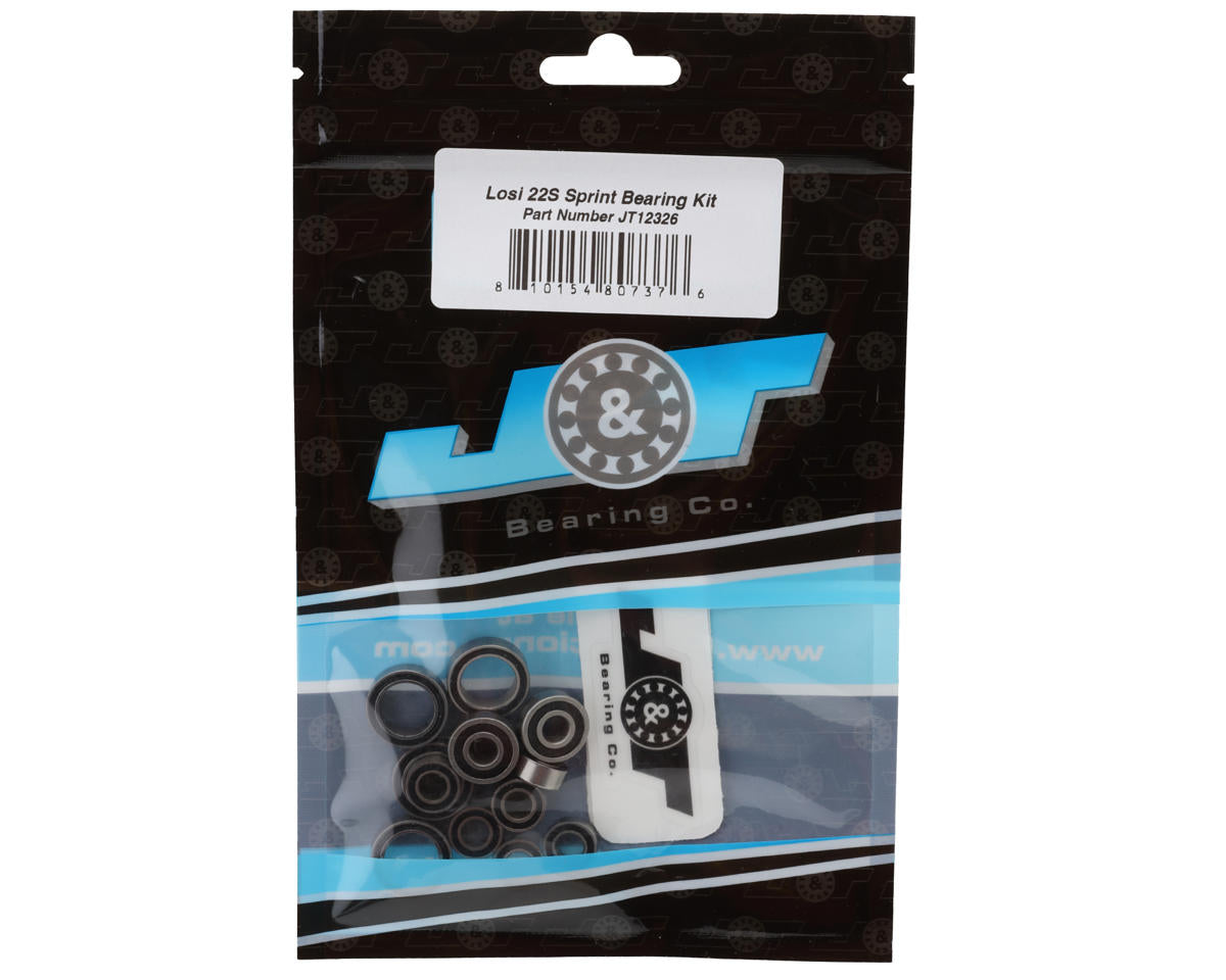 J&T Bearing Co. Losi 22S Sprint Ball Bearings Kit (Endurance), JTB-JT12326