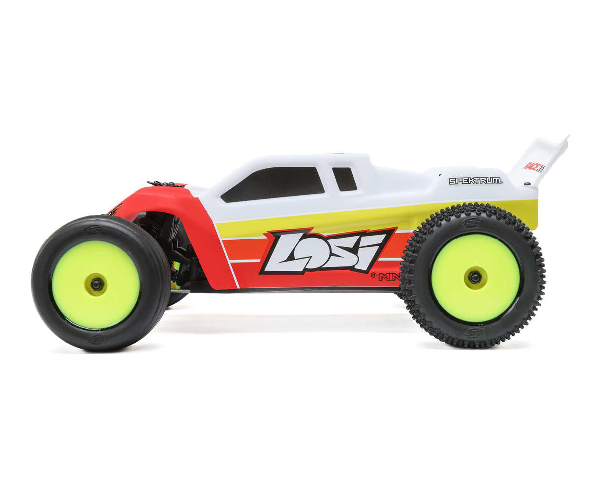 Losi Mini-T 2.0 V2 1/18 RTR 2WD Brushless Stadium Truck (Red) w/2.4GHz Radio, Battery & Charger