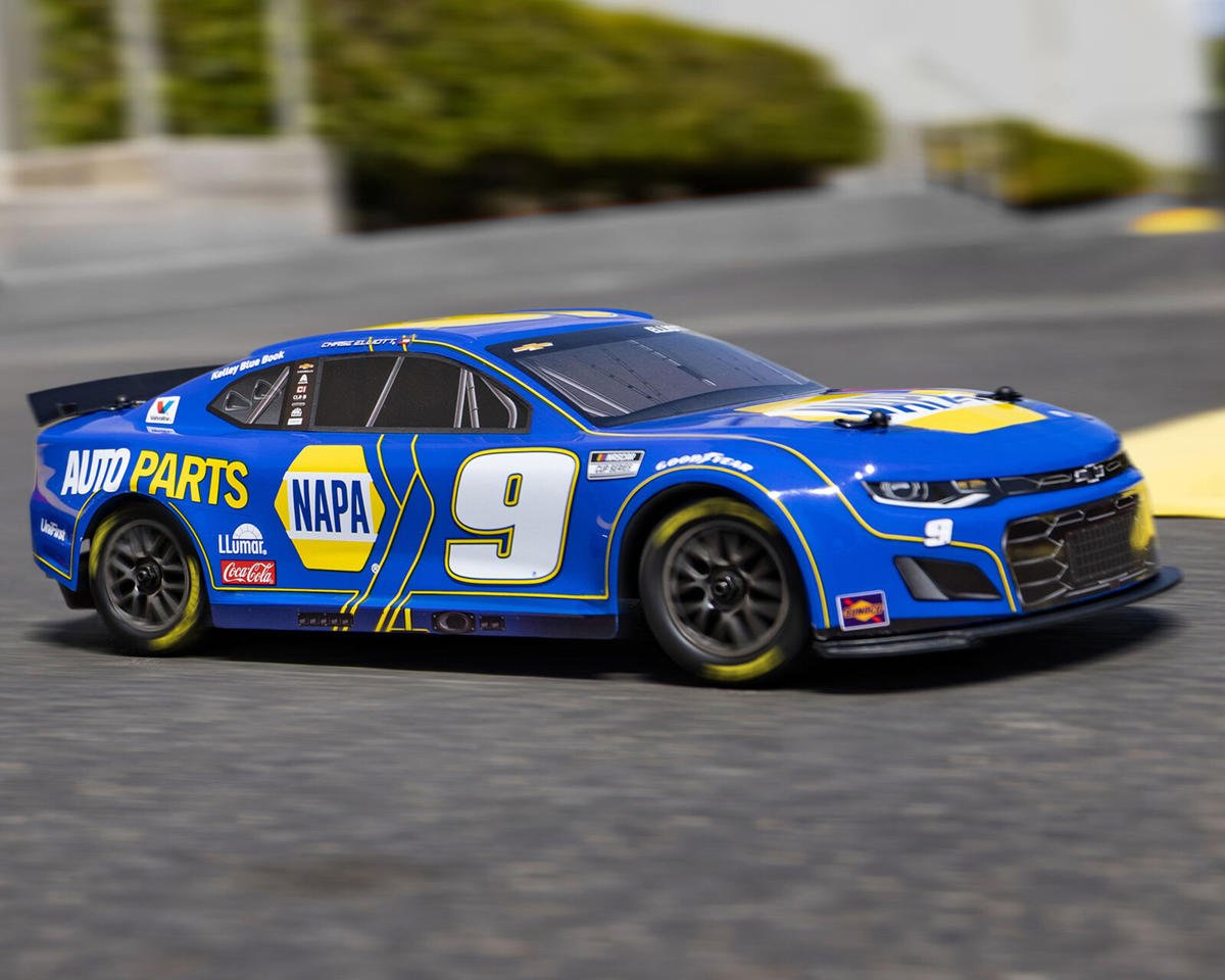 Team Losi 1/12 NASCAR #9 NAPA 2025 Chevrolet Camaro ZL1 2S AWD RTR On-Road Car - Chase Elliot, LOS1122509